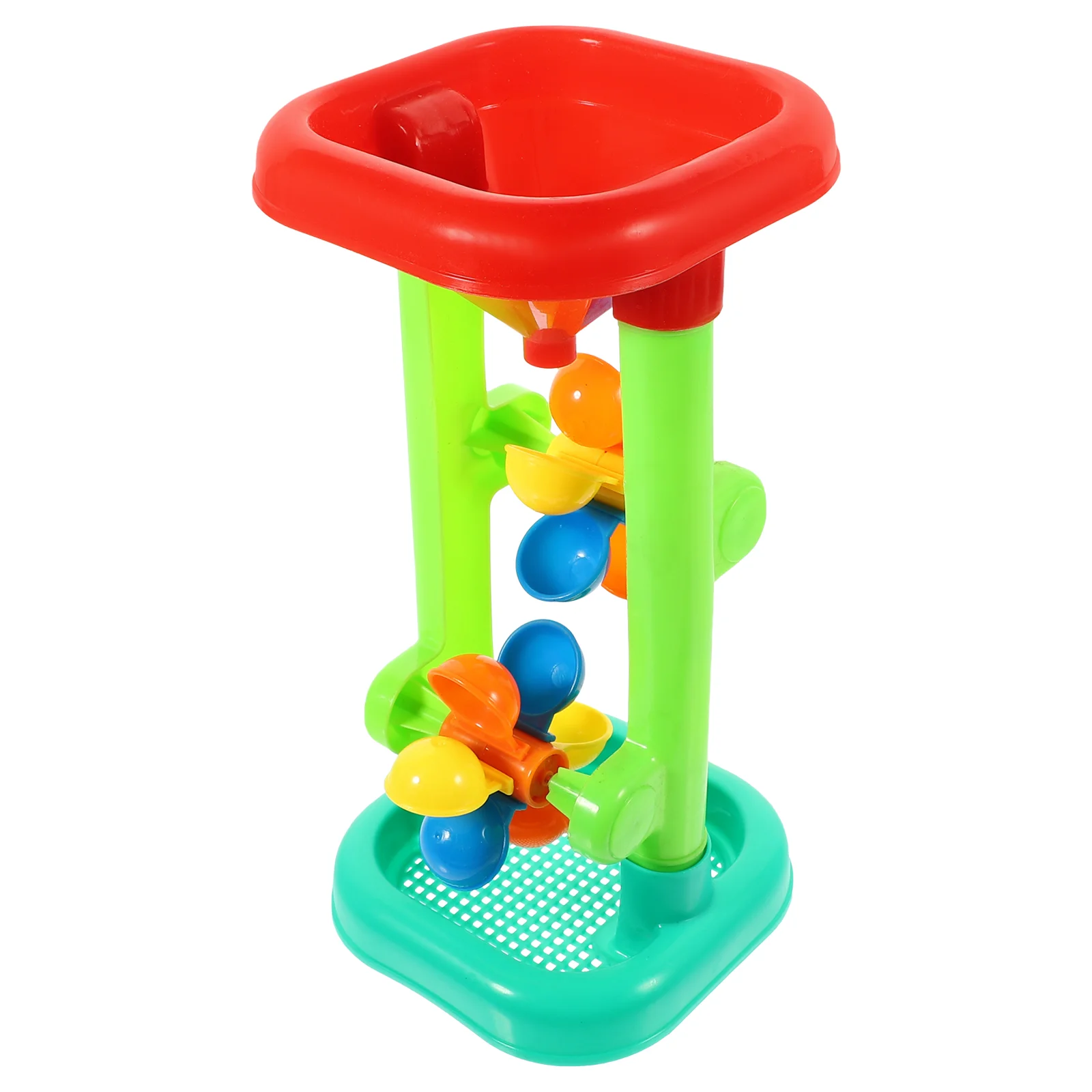 

Hourglass Beach Toys Kids Water Sand Wheel Table Windmill Cassia Plastic Toddler