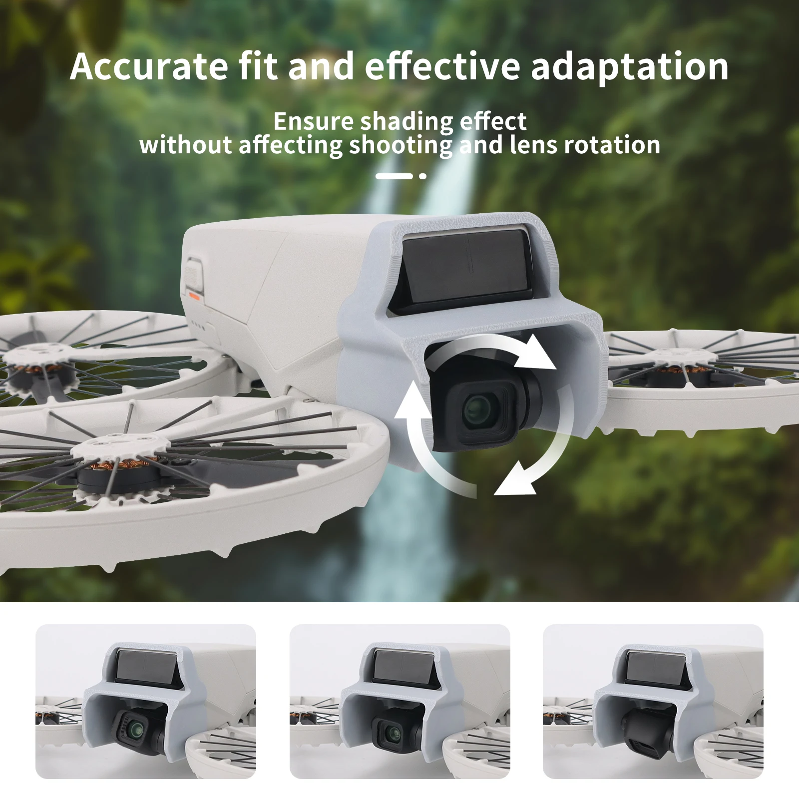 Lens Cover For DJI Flip Gimbal Protective Lens Hood FLIP Collision Avoider Drone Accessories