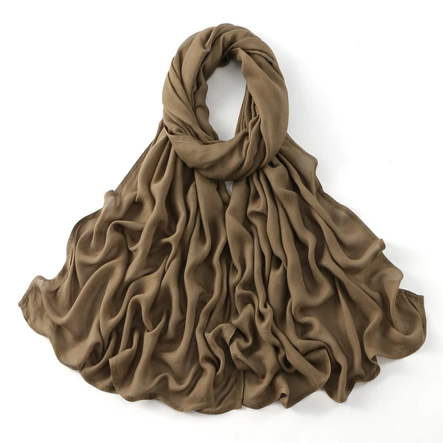 185*75 cm musulman Modal Hijab rayonne coton châles pour femmes mince plaine écharpe grande taille foulard islamique Turban bandeau