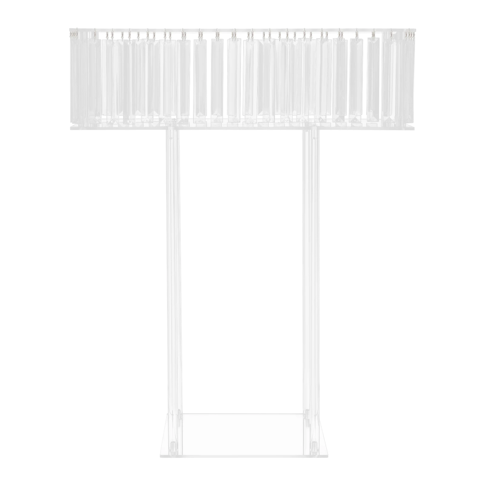 Acrylic Flower Stand Wedding Flowers Display Rack Modern for Wedding Decorations, Parties, Birthdays, Home Decor, Etc