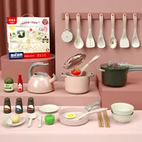 Kids Play Kitchen Set, Pretend Play Cooking Toys Set, Kitchen Toys Playset For Toddlers, Toy Pots And Pans For Kids Kitchen 1