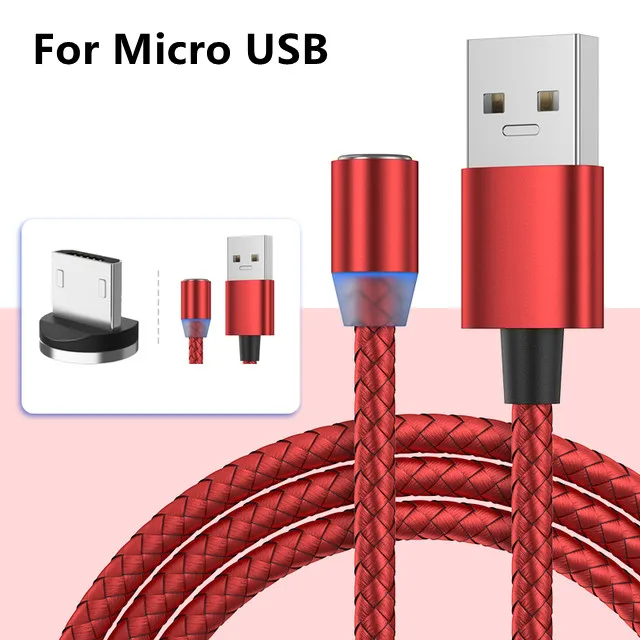 Red Micro USB