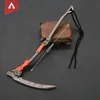 Apex Legends Revenant Heirloom 22cm Dead Man's Curve Game Sickle Swords Japanese  Katana Keychain Metal Weapon Gift Kids Toy 1