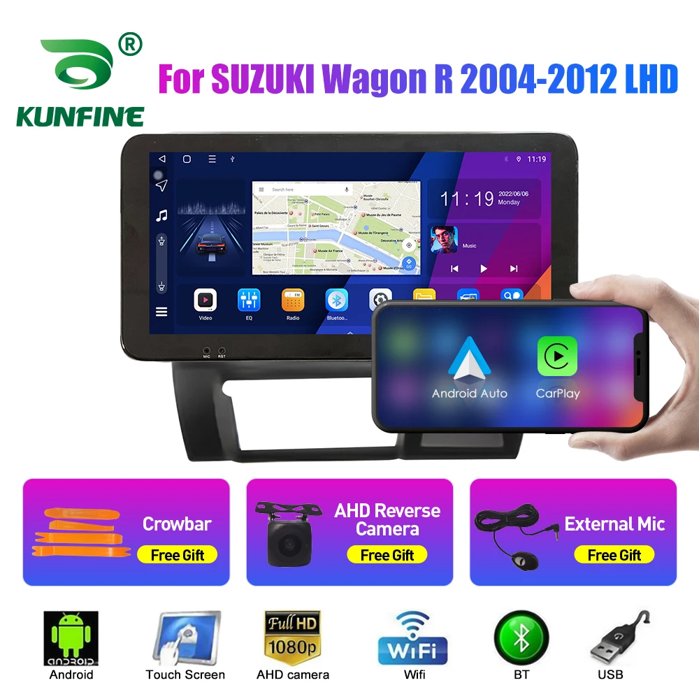 Autoradio Per Suzuki Wagon R 2004-2012 Octa Core Android Car Dvd Navigazione Gps Car Stereo Device Headunit Carplay Android Auto