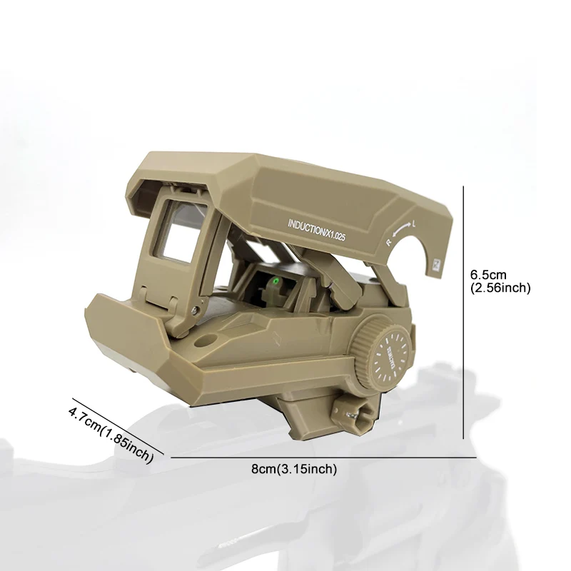 viewfinder for gel blaster toy gun, abs plastic