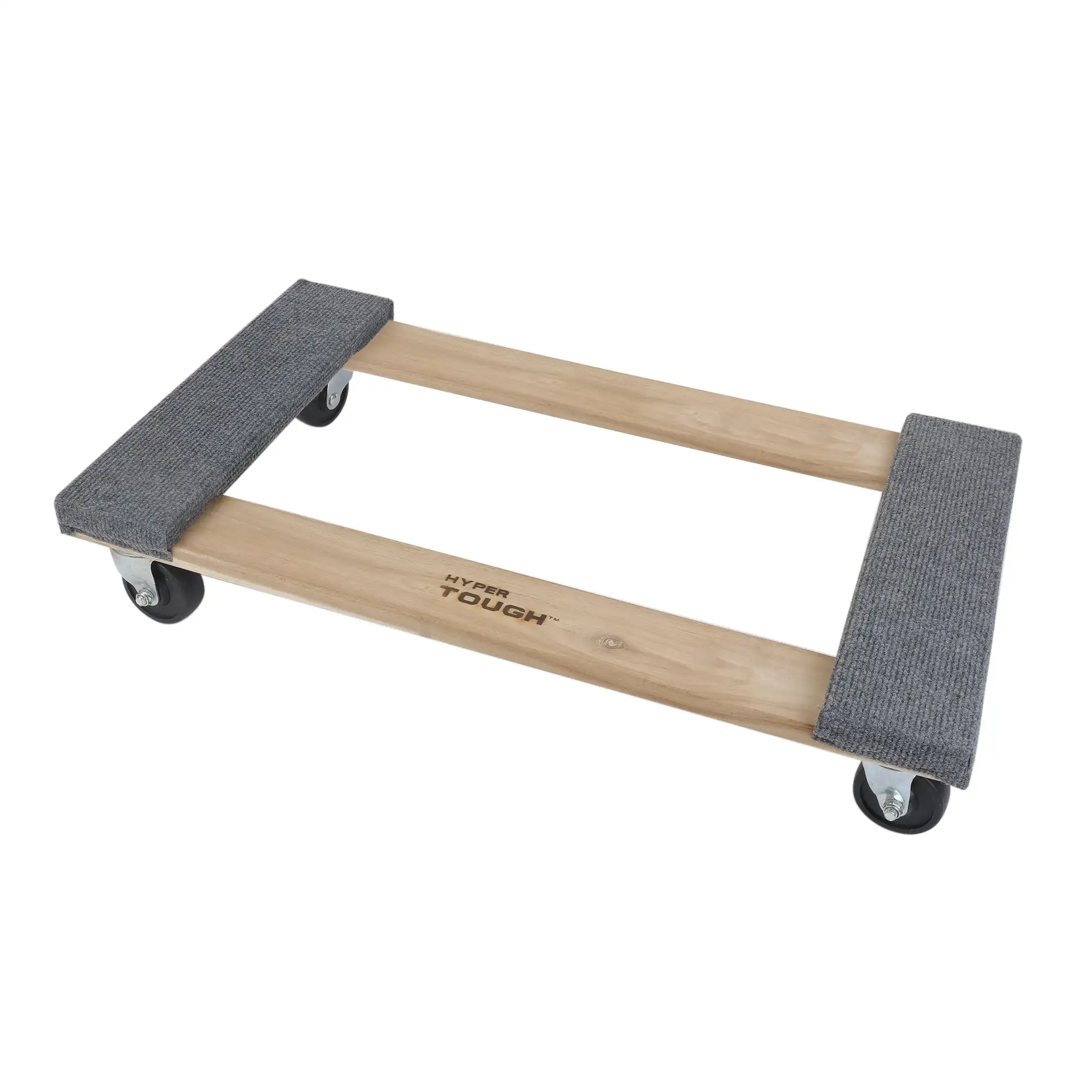 

Hyper Tough 30” Wooden Moving Dolly, 660-lb Capacity,Hand Trucks Dollies Portable, Lightweight, & Compact for Easy Storage