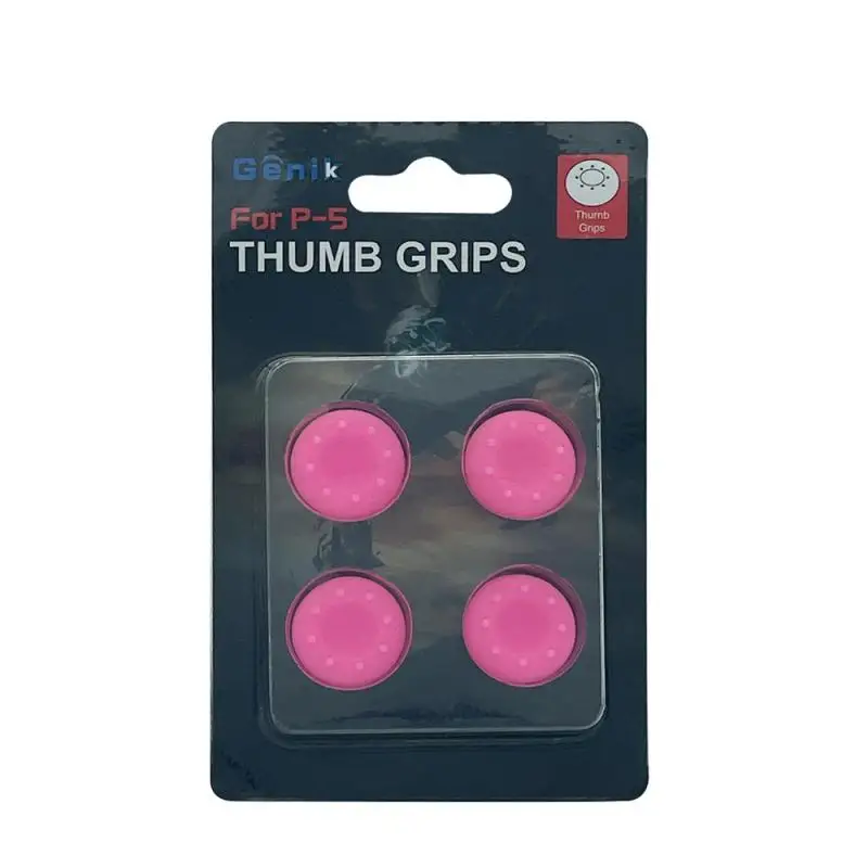 4Pac/Set Thumb Grip Caps/Controller Ps5 Silicone Thumbsticks Grips Joystick Caps Copertura Analogica Antiscivolo Per
