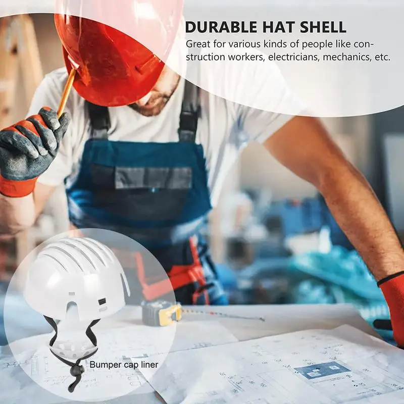 Labor Safety Helmet Liner PE Motorcycle Baseball Hats Anti-Collision Bicycle Caps Lining Security Protection Replacement Parts