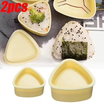 Stampo per sushi Macchina per sushi Onigiri Palla di riso Pressa per alimenti Stampo per sushi triangolare Set di gadget da cucina Bento giapponese 1