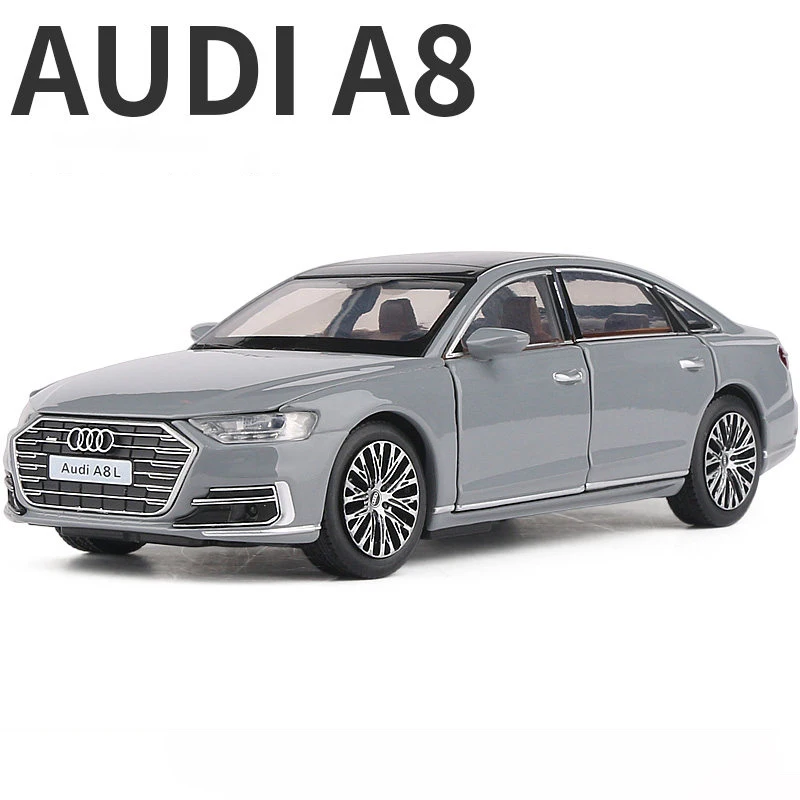 Druckgussmodell JACKIEKIM Druckgussspielzeugmodell Audi A8L Super Car Im  Maßstab 1:32, Türen Zu Öffnen, Ton, Licht, Pädagogische Sammlung, Geschenk  Für Kinder, 230308 Von 17,21 €