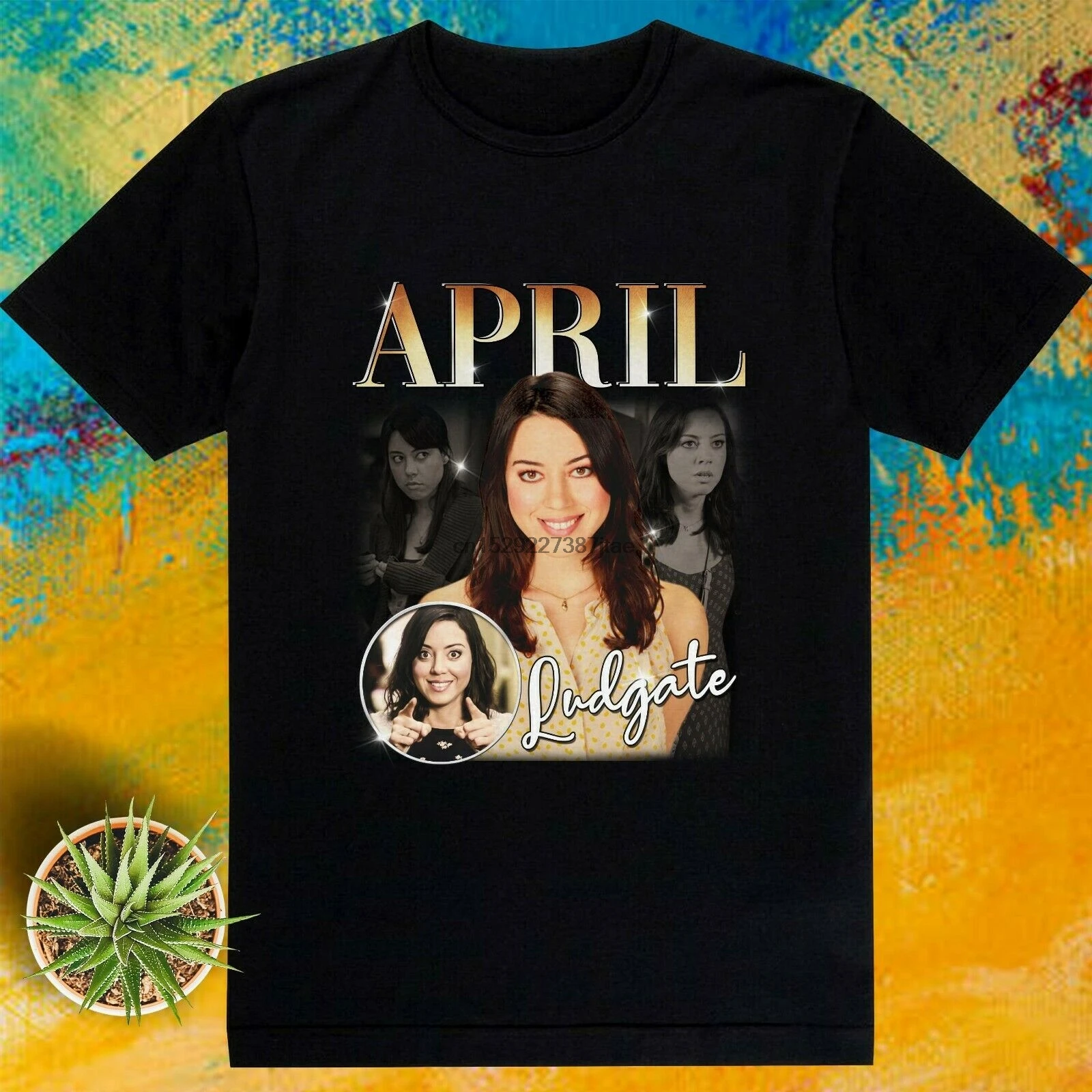 April Ludgate Unisex T-Shirt Tee Shirt Birthday Gift Ideas EB10707810 |