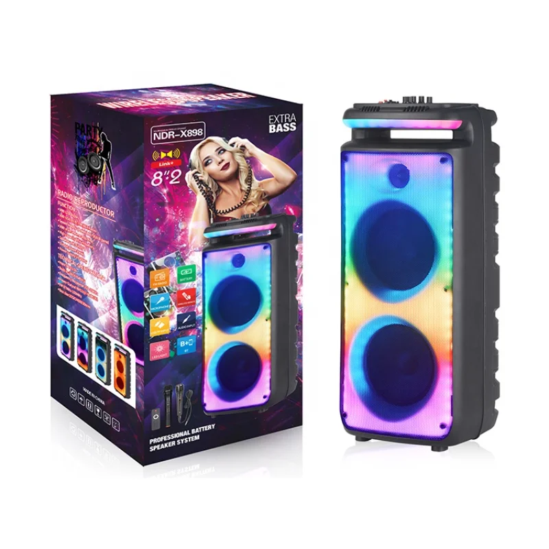 

sound box Factory direct BT speakers hot sale portable speaker OEM wireless music trolley