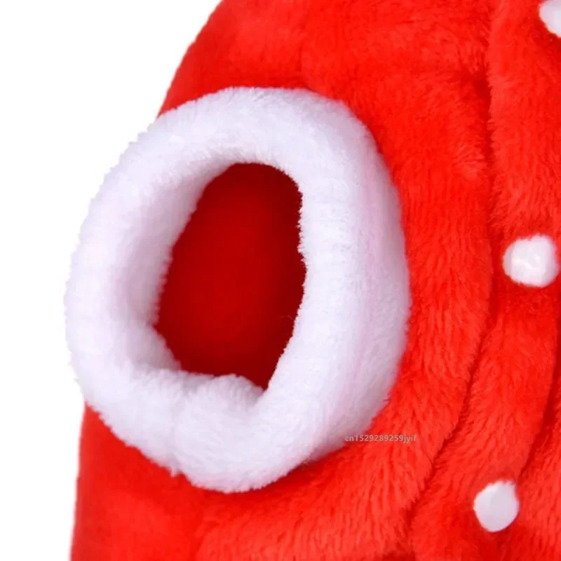 Christmas Dog Clothes Santa Costume for Puppy Chihuahua Yorkshire Pet Cat Clothing Jacket Coat Costume New Year pet clothes