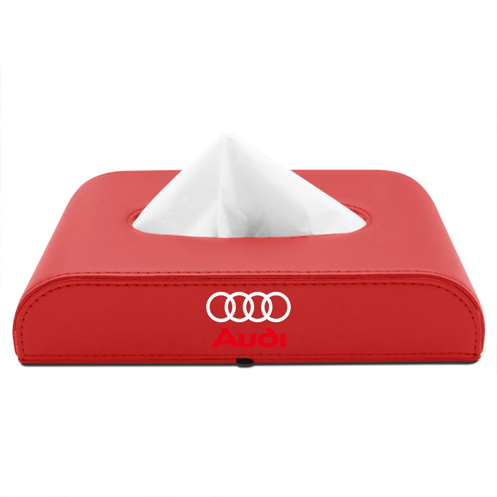 Deluxe Car Center Console Armrest Tissue Holder Box