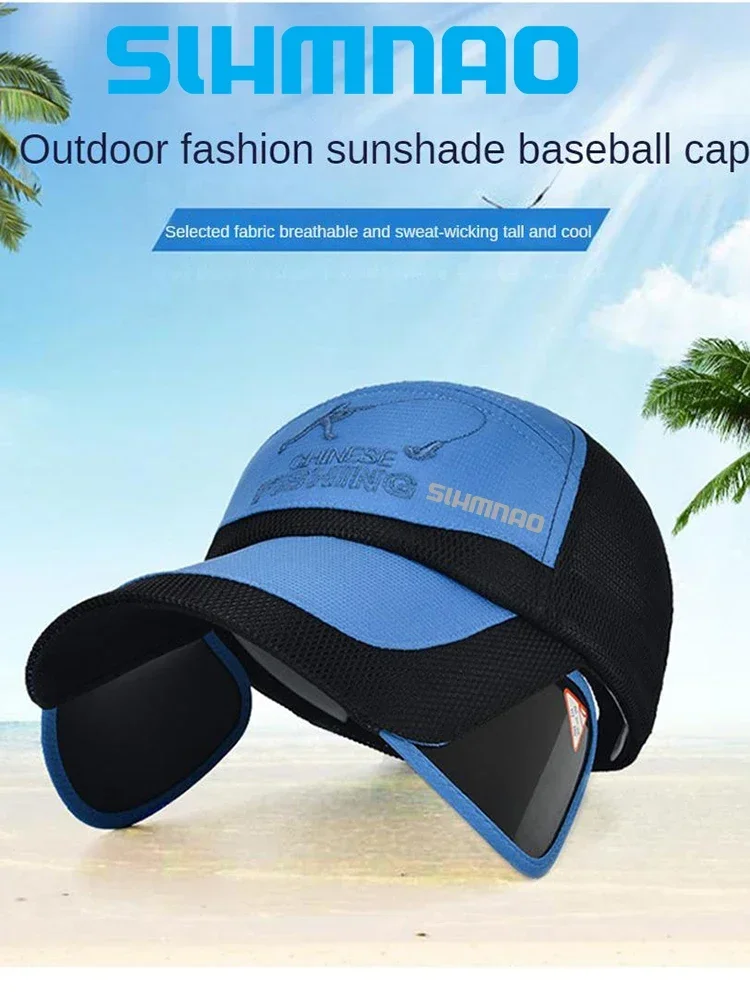 Baseball Caps Summer Outdoor Fishing Sunscreen Men&rsquo;s Mountaineering Hunting Camping Running Hiking Bicycle