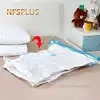Vacuum Compression Bag For Cloth 40x60 60x80 PE PET Transparent Folding Wardrobe Under Bed Organizer Compressed Storage Bags 1