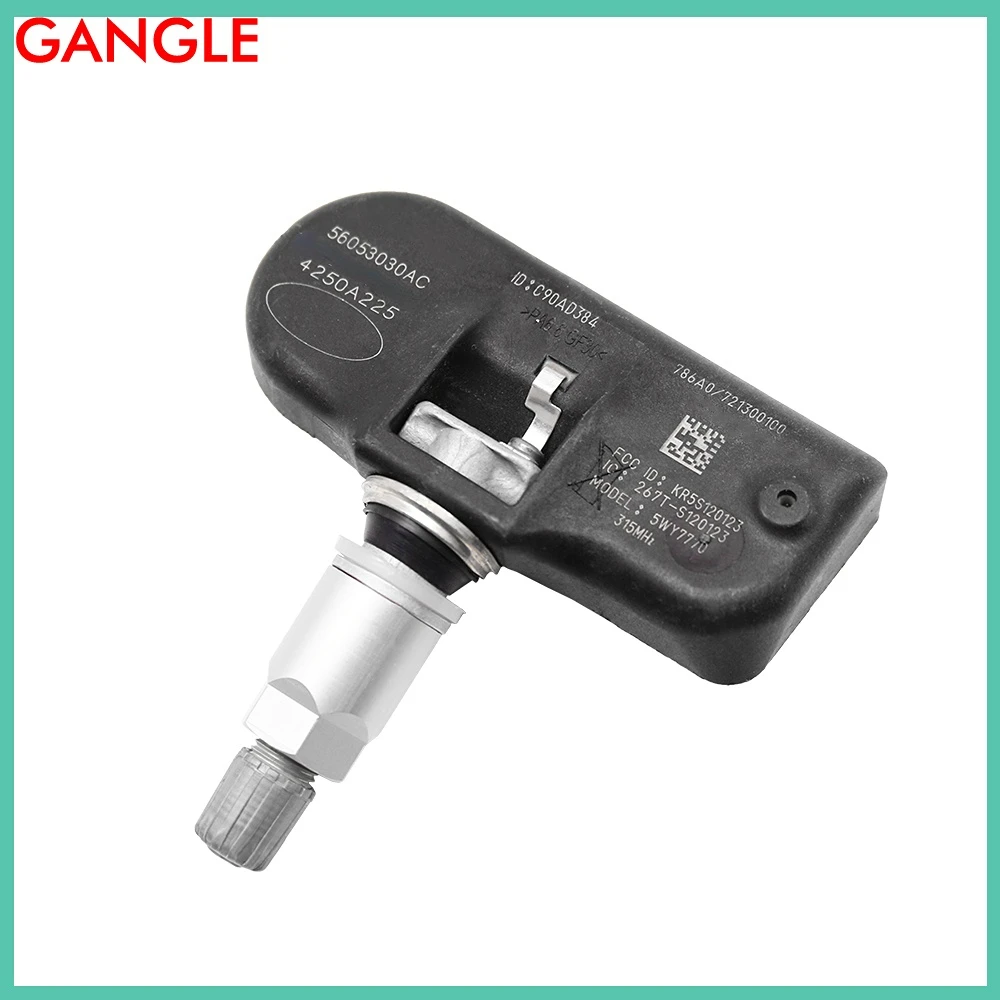 4X TPMS SENSOR FOR 2006 2007 2008 CHRYSLER PACIFICA 315MHz TIRE PRESSURE SENSOR TIRE AIR PRESSURE 56053030AC 5603030AB 5139640AA