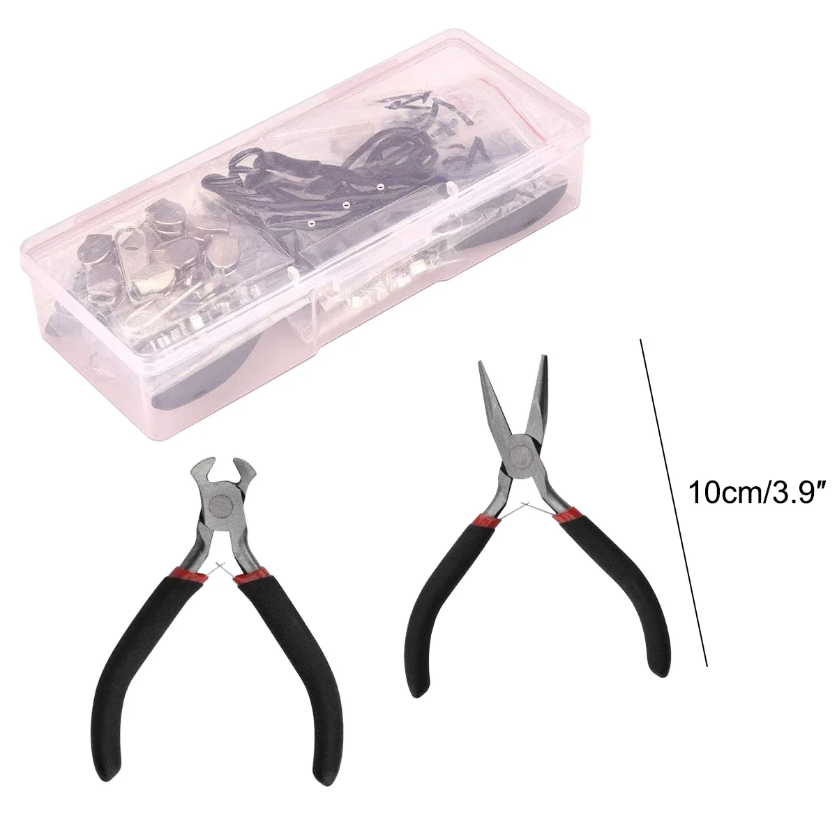 197 Pcs Zipper Repair Kit Universal Instant Fix Replacement Zip Slider Teeth Rescue New Design Zippers Sewing Clothes