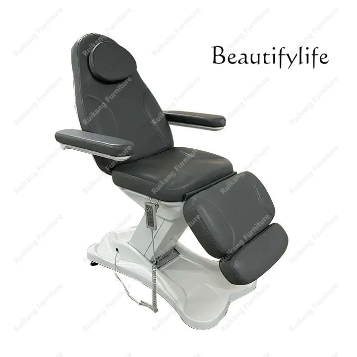 

Factory High-End Electric Beauty Bed Beauty Salon Split Leg Type Massage Couch Medical Bed Rotatable