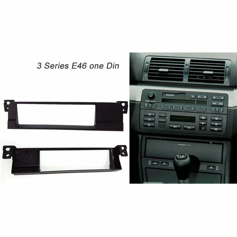 Mascherina Autoradio Doppio DIN Per BMW Serie 3 E46 (1998-2005) - Modello 10-498 - Foto 5
