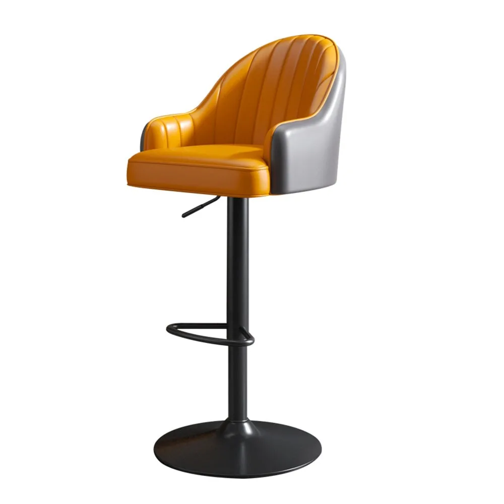 Sgabelli da Bar regolabili Midcentury sedie da pranzo di design minimalista in metallo alto moda di lusso Tabourets De Bar mobili per la casa