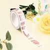 1PC. Decorative INS Style Daisy Peaches Terrazzo Library Books Constellations Floral Masking Washi Tapes Cute Journal Stationery 1
