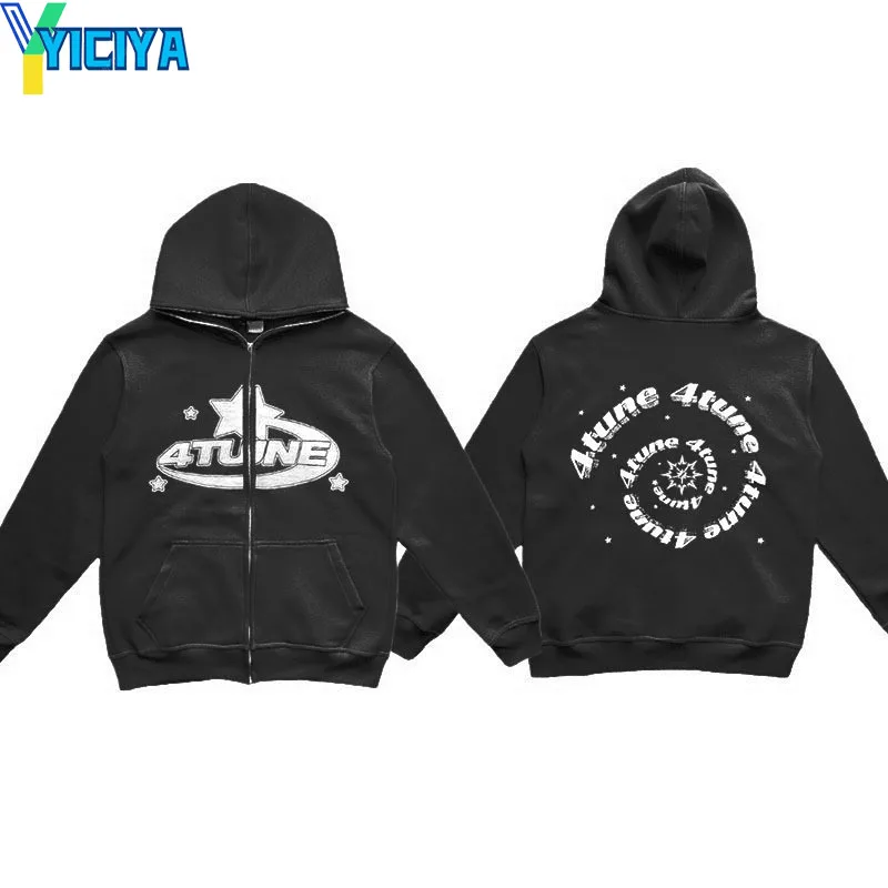

YICIYA Hoodie Y2k Sweatshirt Hoodies Woman Clothing Harajuku Hooded zip-up Aesthetic clothing Long Sleeve Tops women sweatshirts