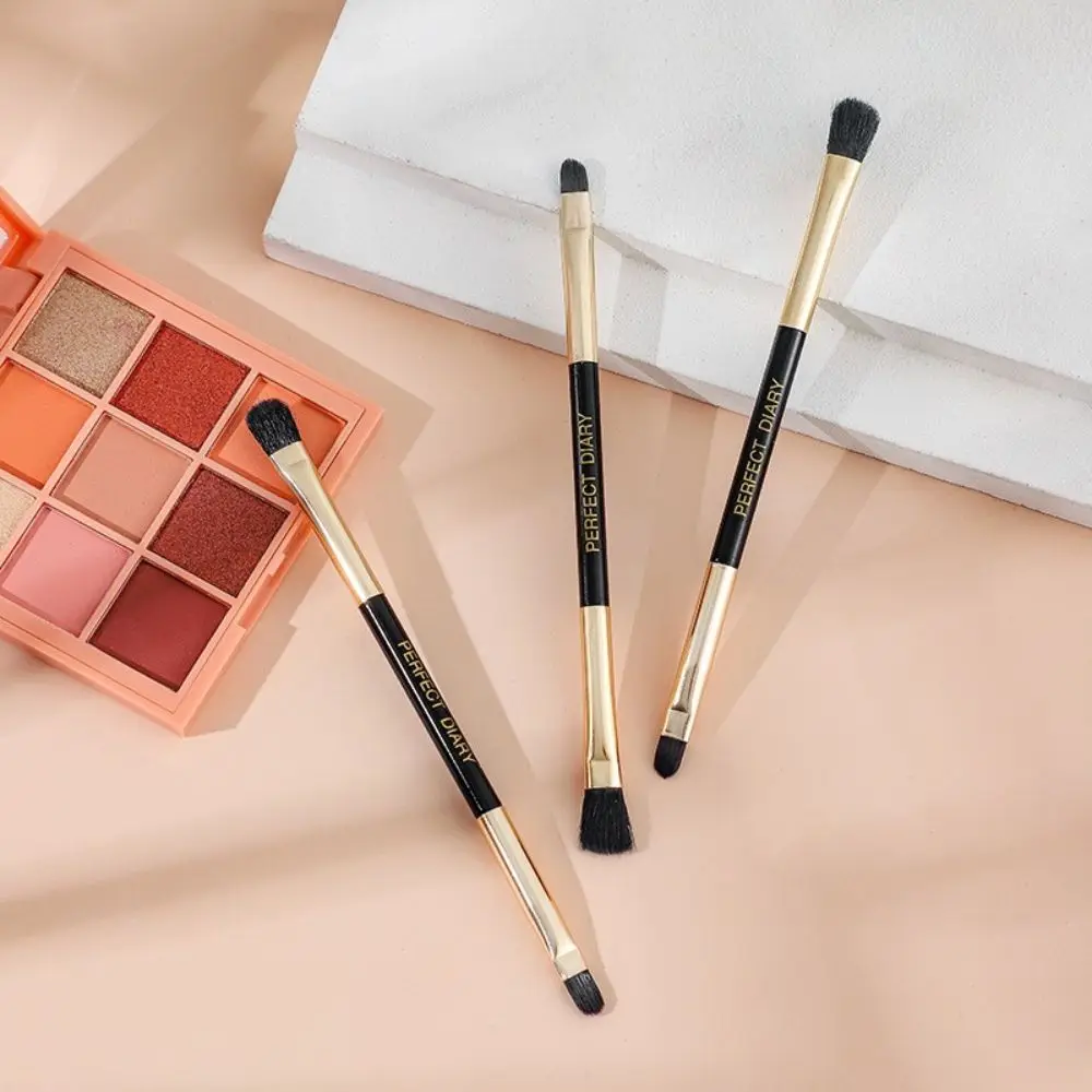 Smudge Detail Shade Pen Dense bristles Double-ended Eyeshadow Brush Makeup Smudge Brush Eye Cosmetic Brush Eyeshadow stick