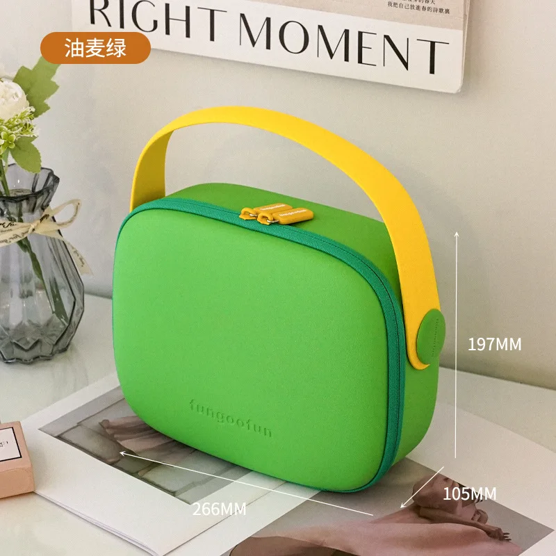 2023 New Makeup Bag Fashionable High Quality Portable Storage Bag Small Fresh Versatile Large Capacity Business Travel Wash Bag
