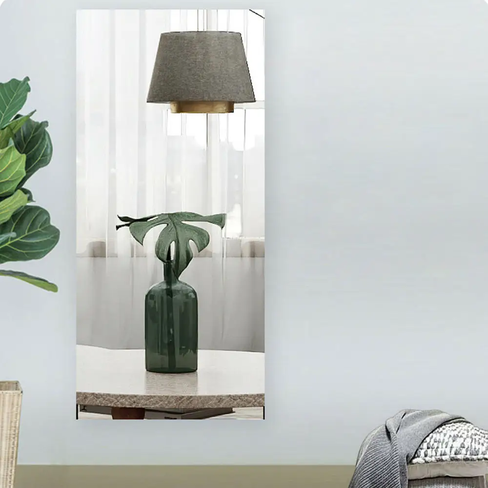 Square Mirror Wall Sticker Acrylic Removable Self Adhesive Decal 50/100/200cm for Home Shower Bedroom Decor wall sticker mirror wall sticker acrylic wall sticker