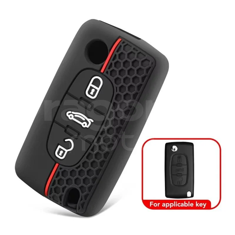Premium Key Case Cover with Keychain Attachment