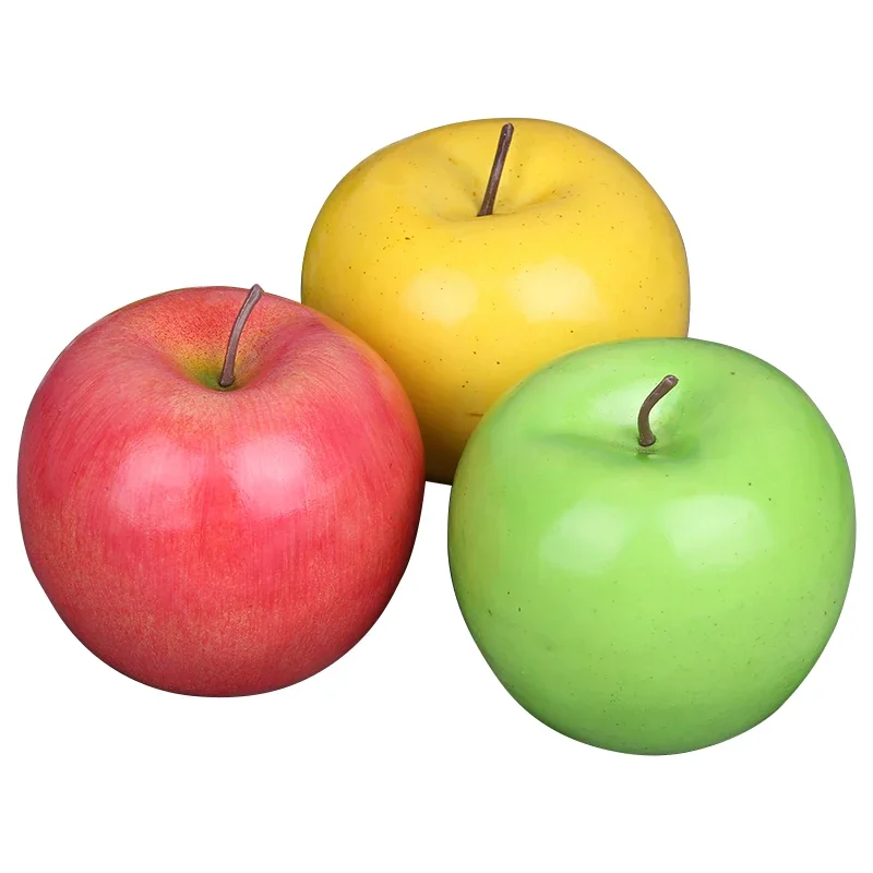 5PCS Artificial Apples Home Decoration