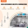 VEVOR Corner Wooden Play KitchenToys Set Children Kitchenware toys with Lights & Sounds for Kids Preschoolers Girls Gifts 2
