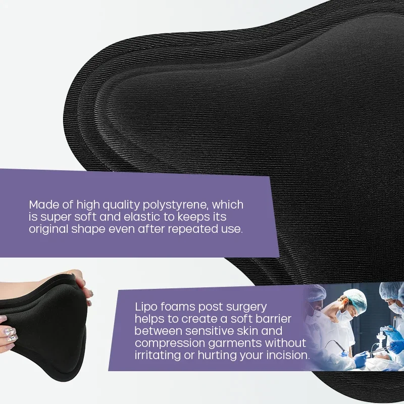 Lipo Foam Back Board, BBL Lumbar Molder, Back Compression Lipo Board, Tabla Moldeadora for BBL Liposuction Post Surgery Recovery