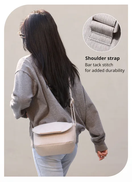 ULANZI AB02 Borsa Fotocamera Espandibile 6-9L - Tracolla Tattica Per Escursionismo E Urbano, Nera - Foto 6