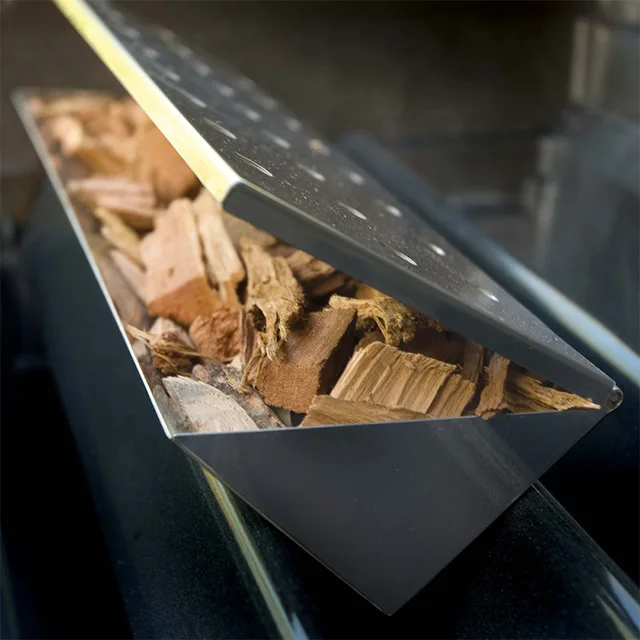 450 G Almafa Chips Füstgenerátorhoz Dohányzó Fűrészpor Fa Bbq Szerszám - Image 6