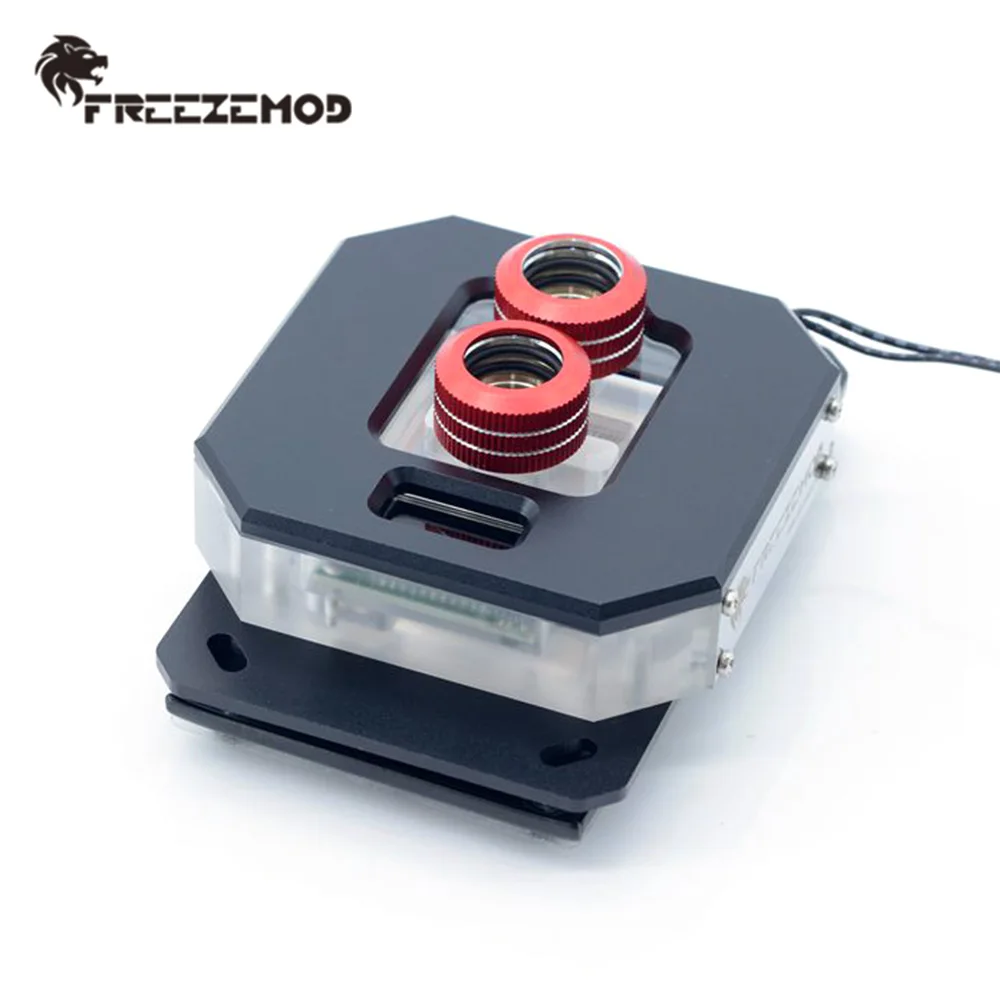 FREEZEMOD LCD CPU Water Cooler Block Temperature Display VA Screen