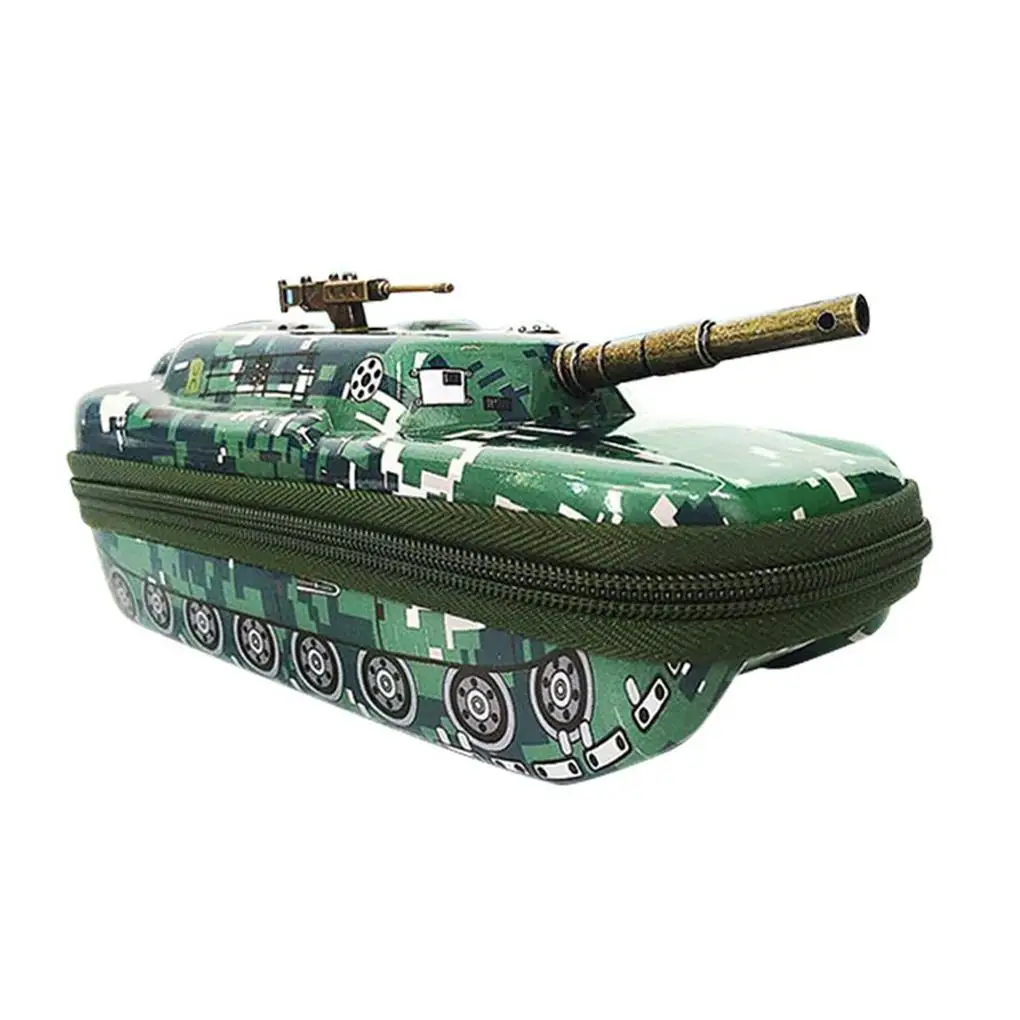 

Tank Pencil Case Large Capacity Pen Holder Organizer Stationery Accessory