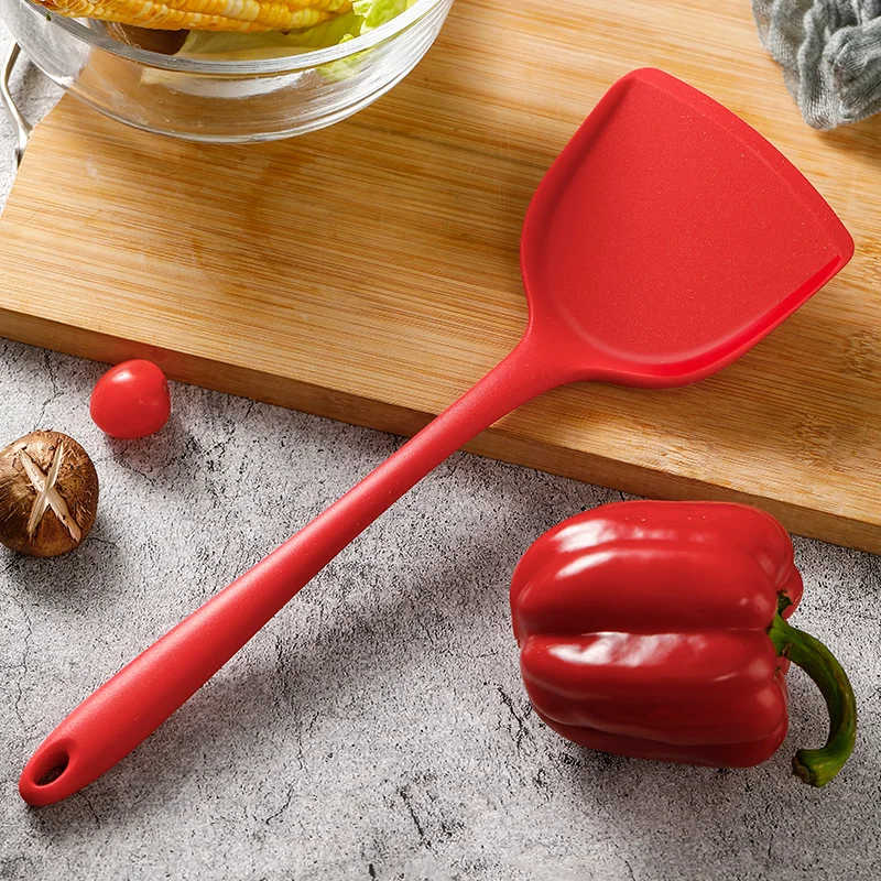 Silicone Kitchen Utensils Set 1-5pc Non-Stick Spatula Ladles & Strainers BPA-Free Heat Resistant Dishwasher Safe Cooking