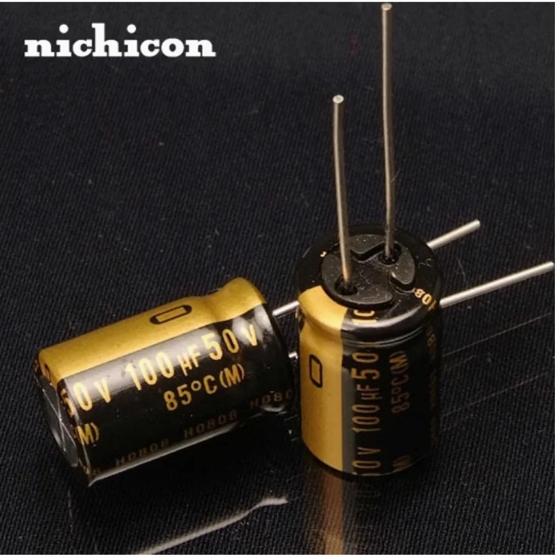 10 stücke Neue Nichicon MUSE KZ Serie 25V 50V 100V 10UF 22UF 33UF 47UF 100UF 220UF 470UF 1000UF Hallo-fi Audio Kondensator Kupfer Füße – Detail 3