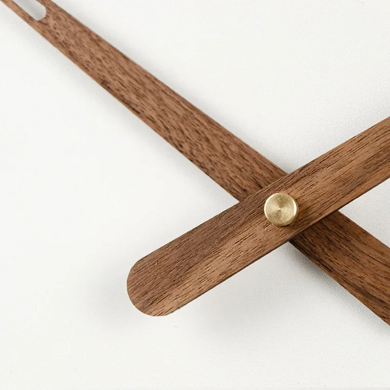 Spain Wall Clock Pointer Movement DIY Walnut Solid Wood Brass Central Clock Hands Large Torque Mechanism for Pointer