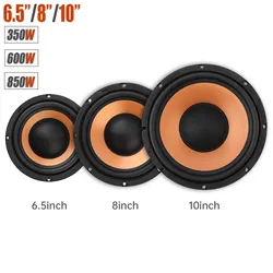 High - Power Universal Car Audio Bass Woofer - Wide Frequency Stereo Speaker - 10 inch