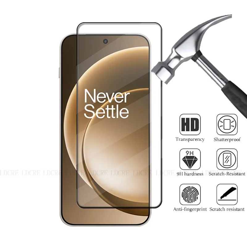 6-in-1 Tempered Glass Full-Cover Screen and Lens Protector with 9H Hardness