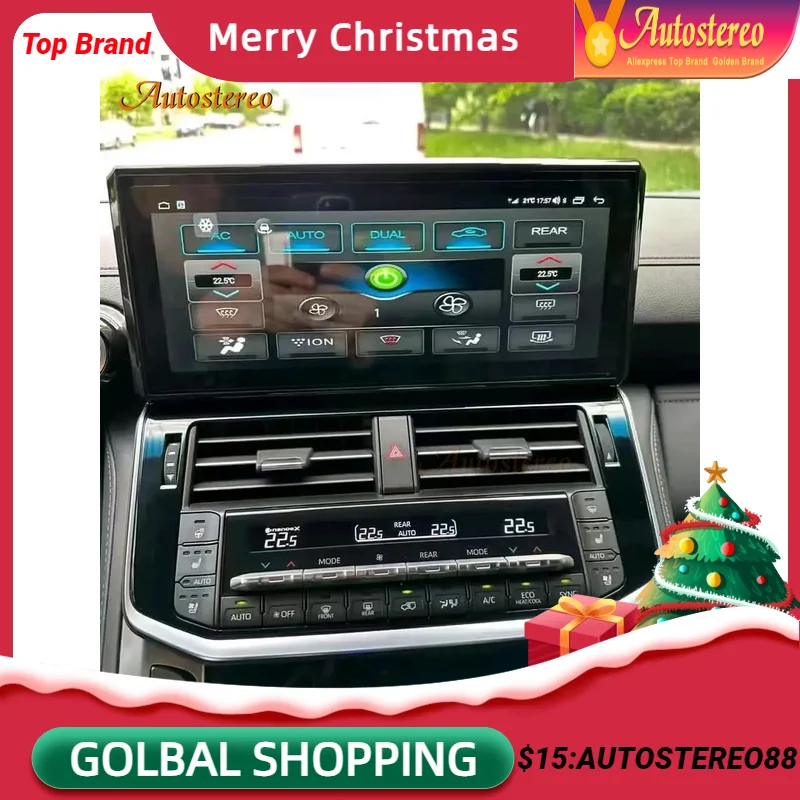 

256GB Android Screen LC300 Style For Toyota Land Cruiser LC200 Auto Stereo Car GPS Navigation Multimedia Player Radio Headunit