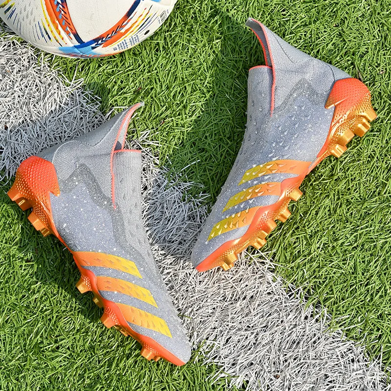 Football Shoes Men Professional Training Indoor Soccer Shoes Society Cleats Training Fast Football Field Boots Original Sneaker Football Shoes