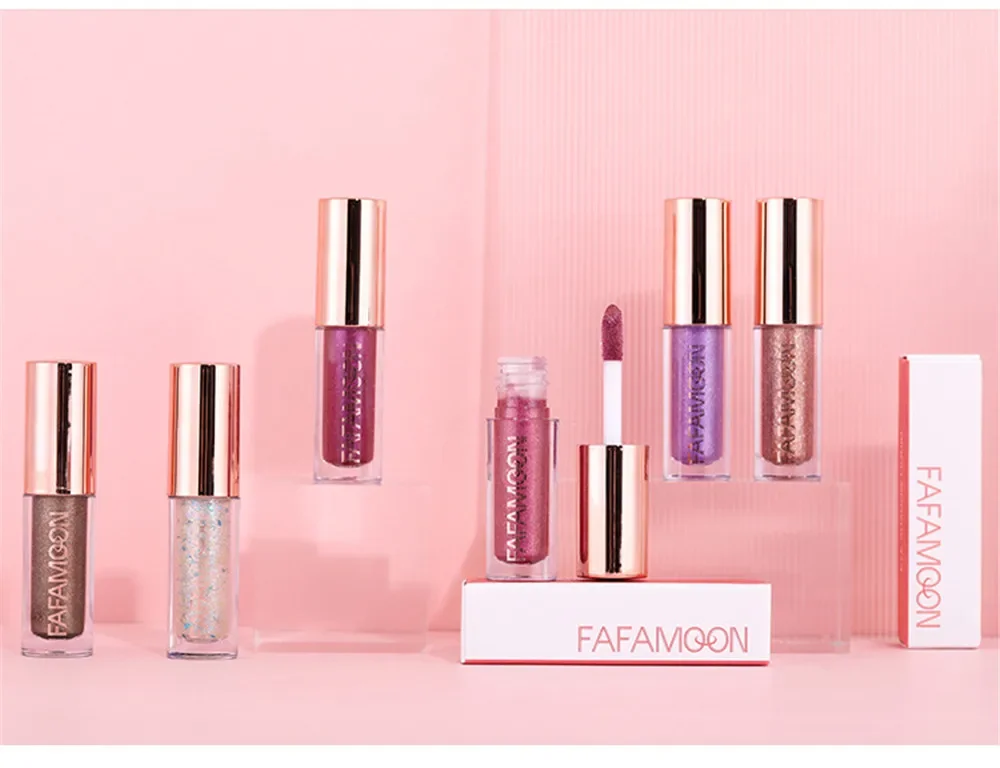 Liquid Eyeshadow Purple Matte And Metallic Shimmer Long Lasting_voghion.com