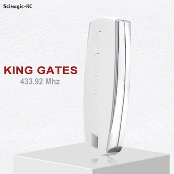 Replaces KING GATES STYLO2K STYLO4K STYLO Garage Remote Control 433.92MHz Rolling Code KINGGates STYLO 4K 2K Opener Keychain 1