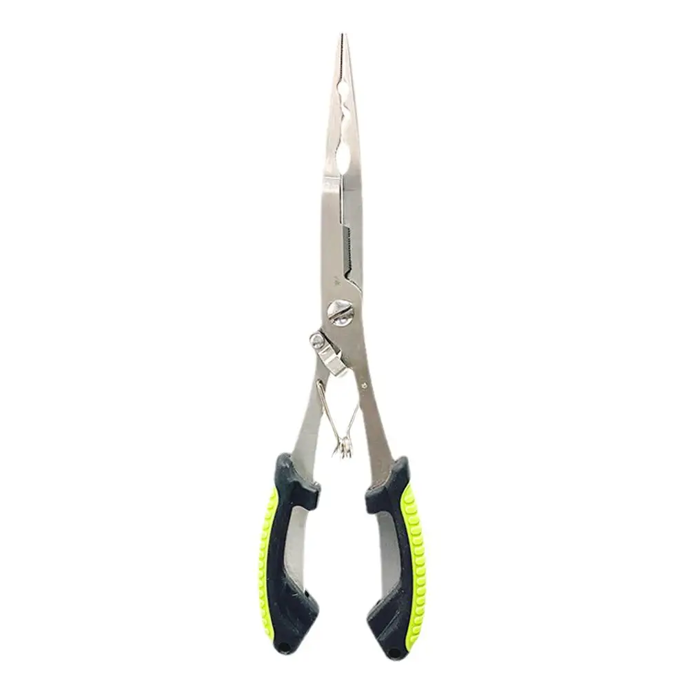 Description Picture 3 of item1Pcs Fish Pliers Long Mouthed Multifunctional Fishing Pliers Fish Mouthed Pliers Hammer Fishing Line Cutting Control Fish Pliers