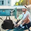 Womens Tennis Bag Large Capacity Badminton Bag Multifunctional Adult Tennis Bag With Adjustable Strap For Outdoor Fitness Travel 1