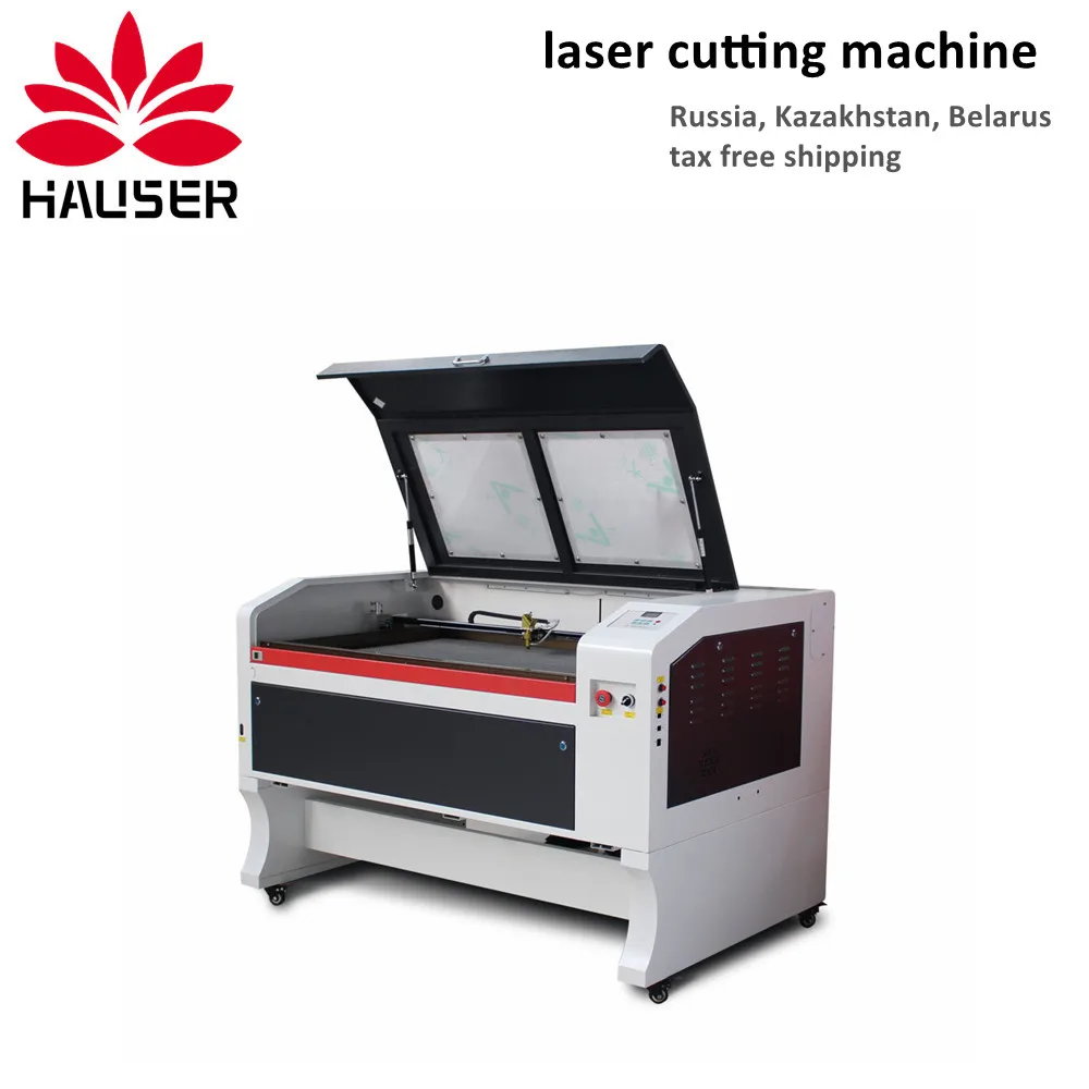 Reci 100W 1060 or 9060 Laser Cutter Free Shipping to Russia Including Duties and Taxes Wood/MDF